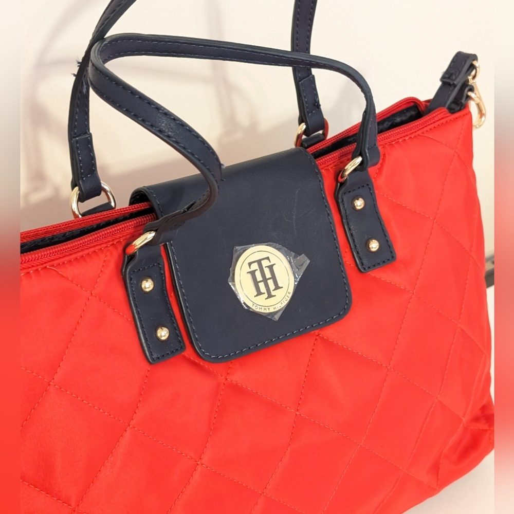 Tommy Hilfiger Crossbody Tote Bag – red / Blue - Picture 3 of 7